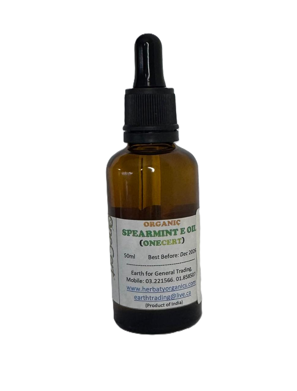 ORGANIC SPEARMINT E OIL ONECEAT