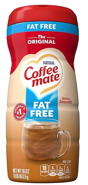 COFFEE MATE FAT FREE 453.5G
