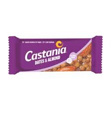 CASTANIA DATES & ALMONDS BAR 38G