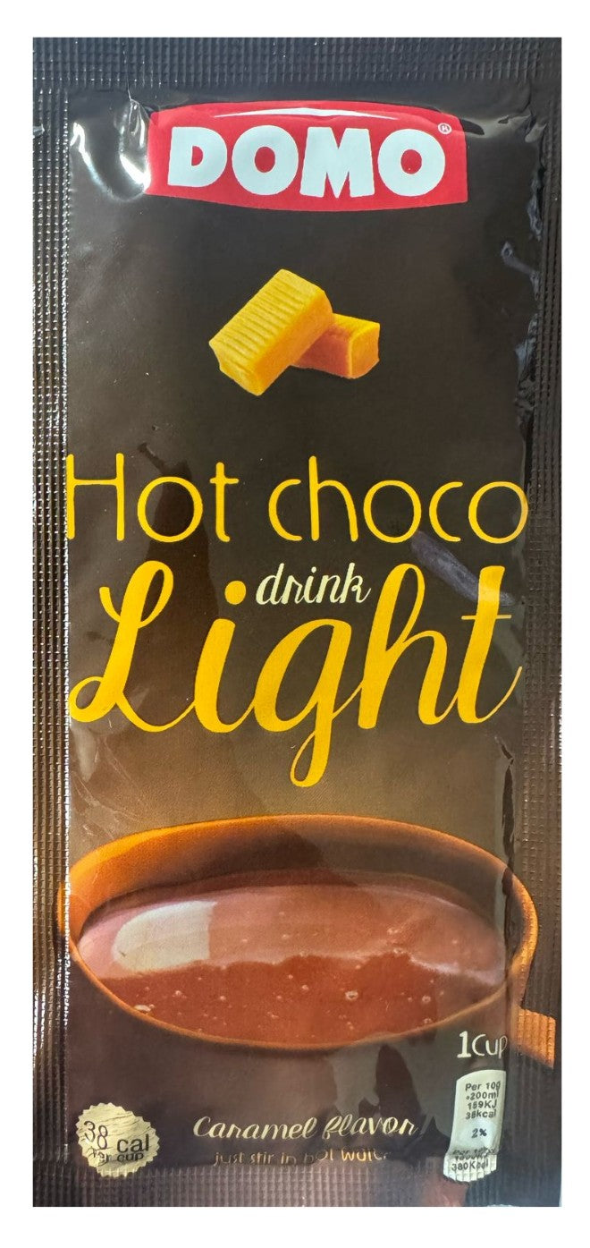 DOMO CHOCCLATE DRINK LIGHT CARMEL 10G