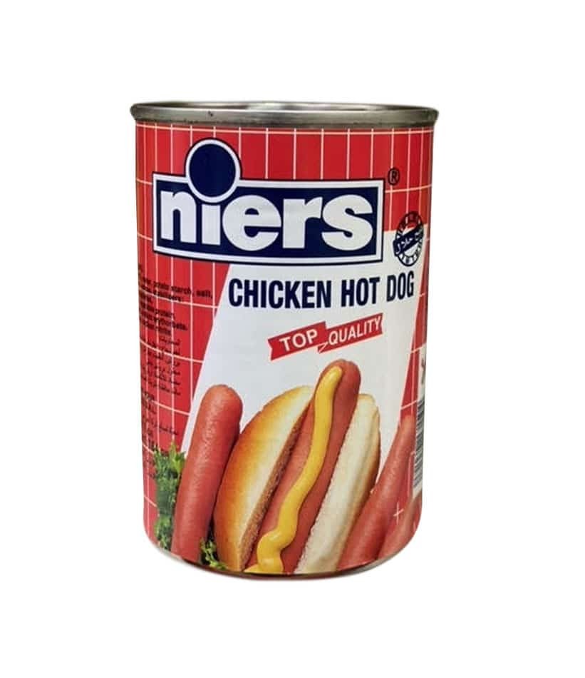 NIERS CHICKEN HOTDOG 411G