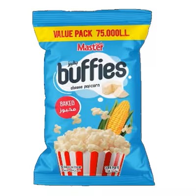 BUFFIES CHEESE POPCORN 150G