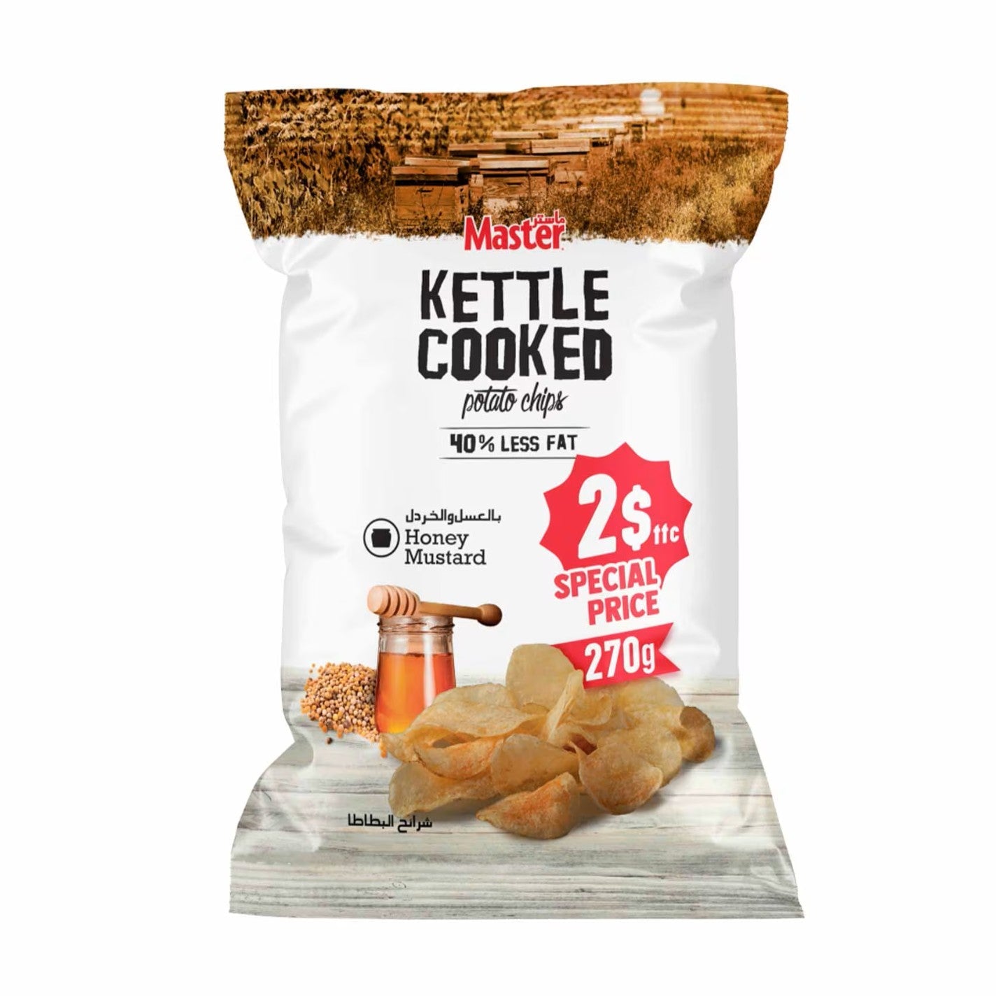KETTLE HONEY MUSTARD 270G