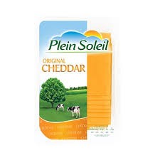 PLEIN SOLEIL CHEDDAR SLICES 150G