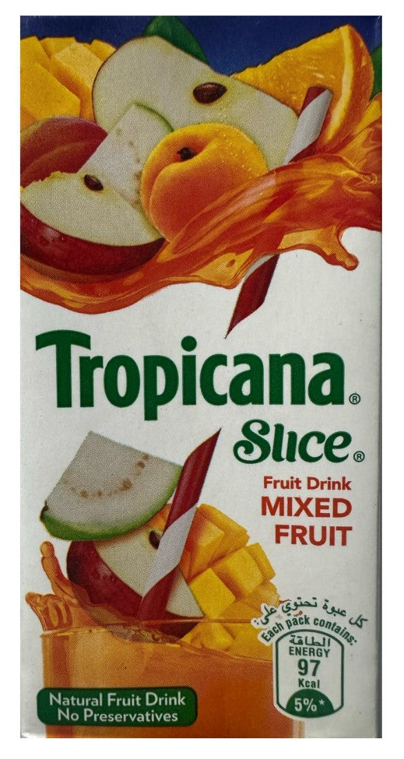 TROPICANA SLICE MIXED FRUIT 180 ML
