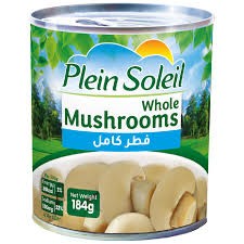 PLEIN SOLEIL WHOLE MUSHROOMS 400G