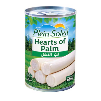 PLEIN SOLEIL HEARTS OF PALM 400G