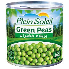 PLEIN SOLEIL GREEN PEAS 400G