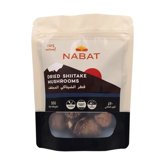 DRIED SHLLTAKE MUSCHROOMS 50G