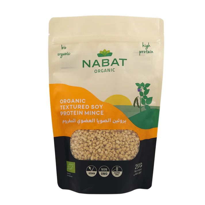 ORGANIC  SOYA PROTIEIN MINCED 250 GR