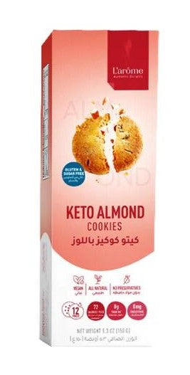 KETO ALMONDS COOKIES 150G