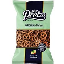 PRETZO ORIGINAL ZESTY LEMON 125G