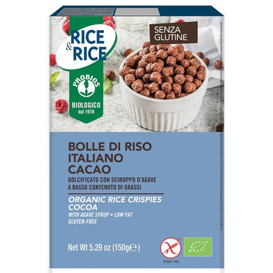 ORGANIC CACAO RICE BALLS 150G