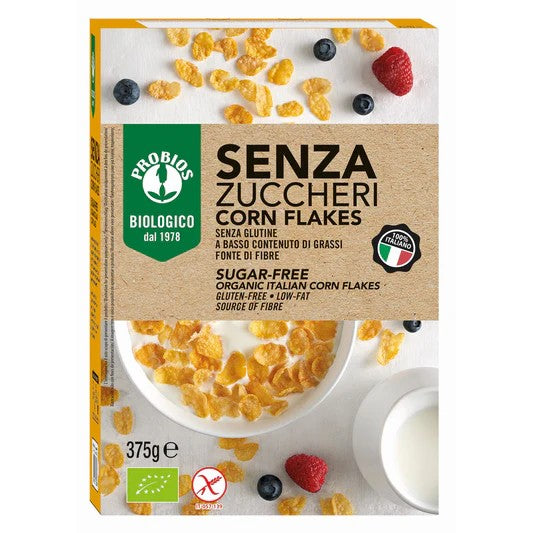 SENZA ZUCCHERI CORN FLAKES 375G