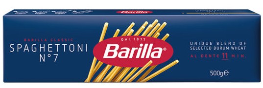 BARILLA SPAGHETTONI N7 500G