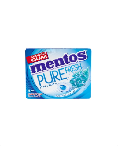 MENTOS CHEWING GUM PURE FRESH