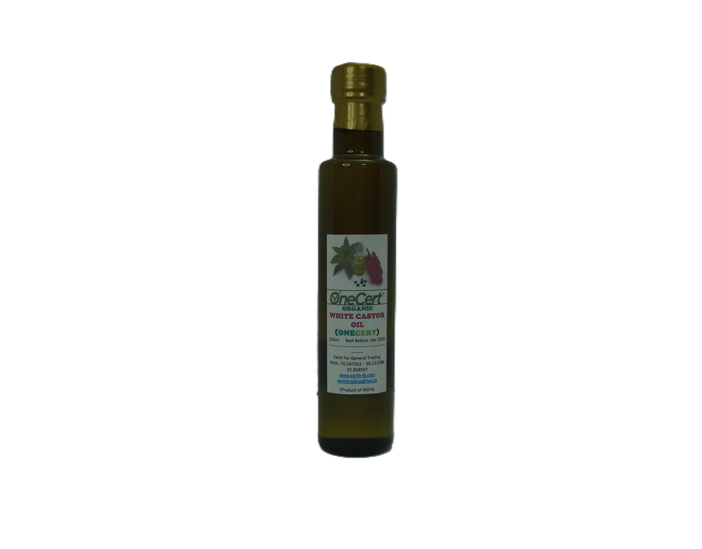 WHITE CASTOR OIL 250ML