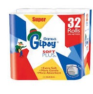 SANITA GIPSY SOFT PLUS 32 ROLLS