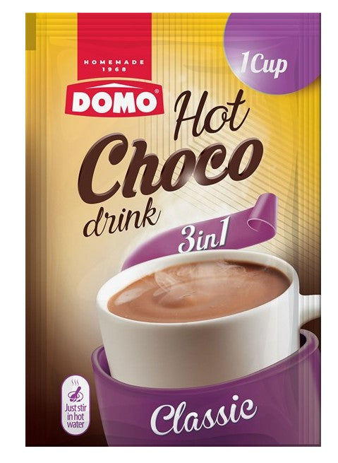 DOMO HOT CHOCOLATE DRINK 3IN1 CLASSIC 30G