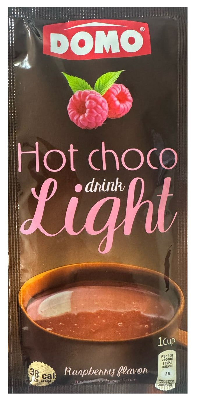 DOMO HOT CHOCO LIGHT FLAVOR RASPBERRY 10G