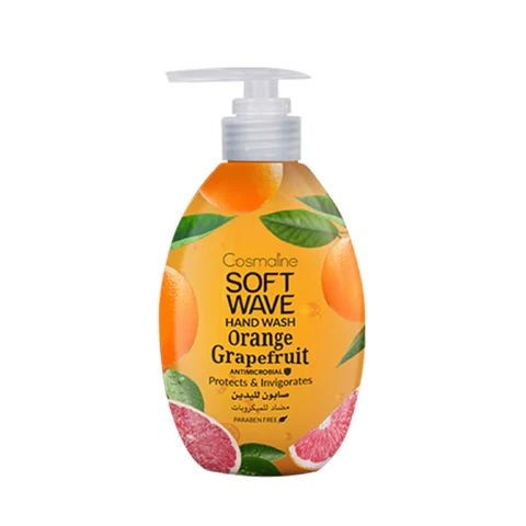 COSMOLINE SOFT WAVE HAND WASH ORANGE GRAPEFRUIT 550ML