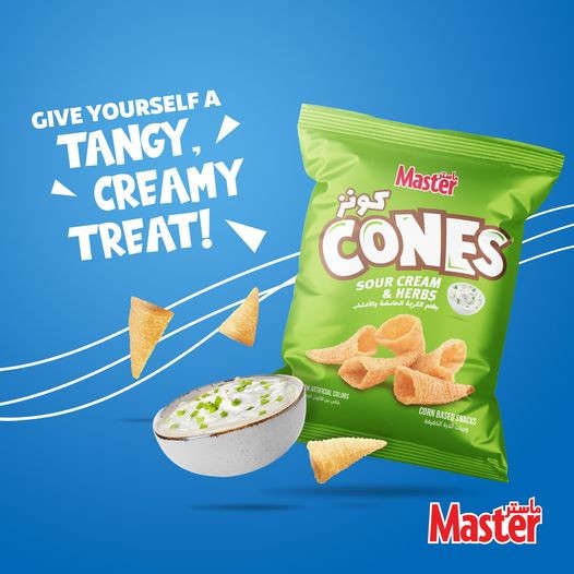 CONES SOUR CREAM 60G