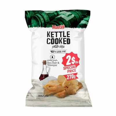 KETTLE SALT VINEGER 270G