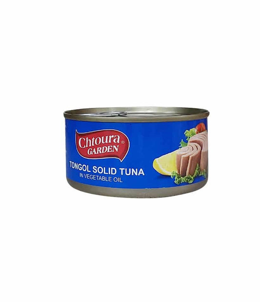 CHTOURA GARDEN CHILI SUNFLOWER OIL TUNA 185G