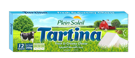 PLEIN SOLEIL TARTINA CHEESE SQUARE 200G