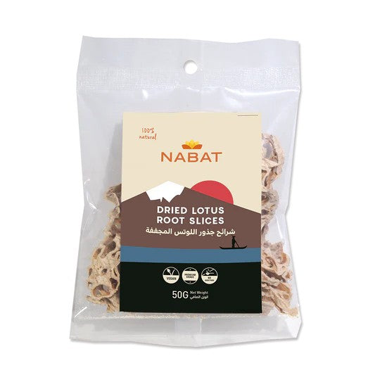 DRIED LOTUS ROOT SLICES 50G