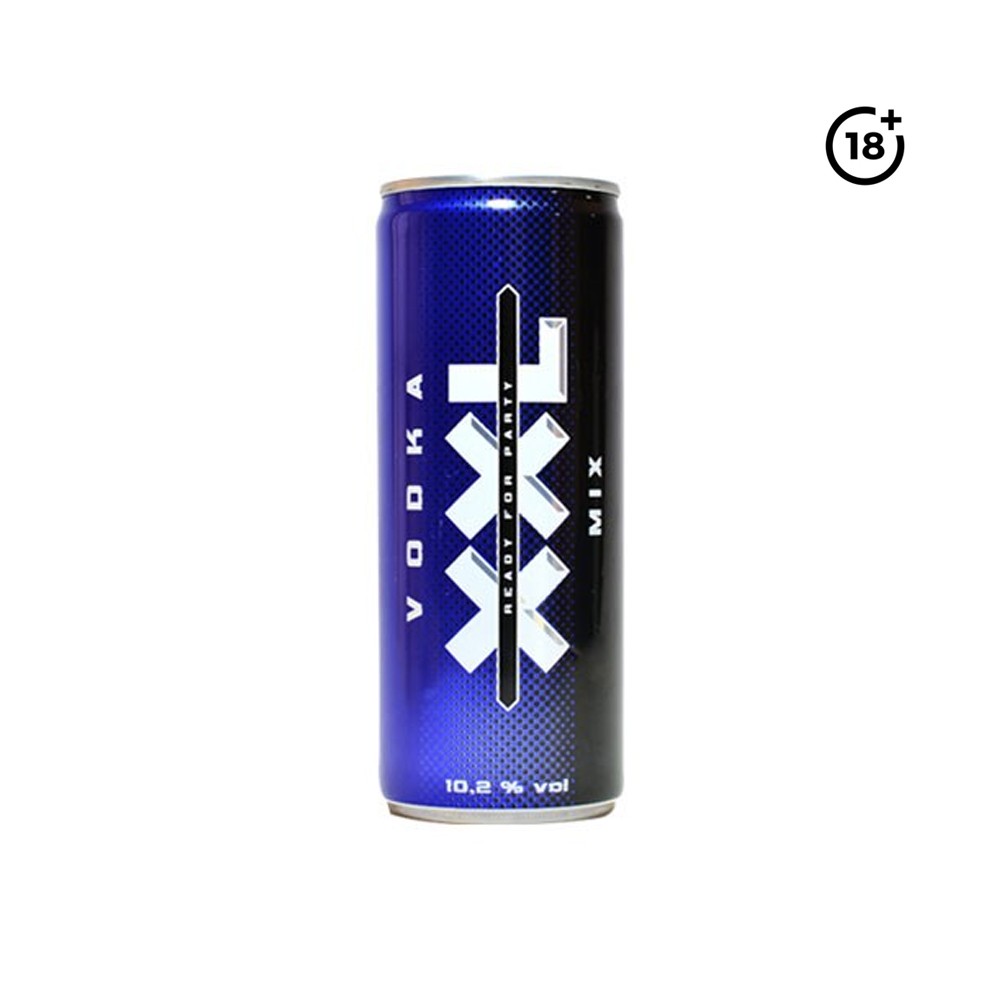 VODKA XXL CRANBERRY 250ML ALC 10.2