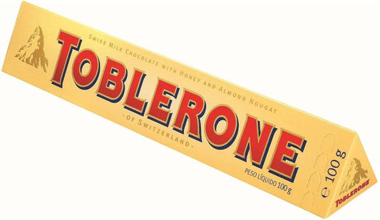 TOBLERONE MILK CHOCOLATE WITH HONEY ALMOND 100G