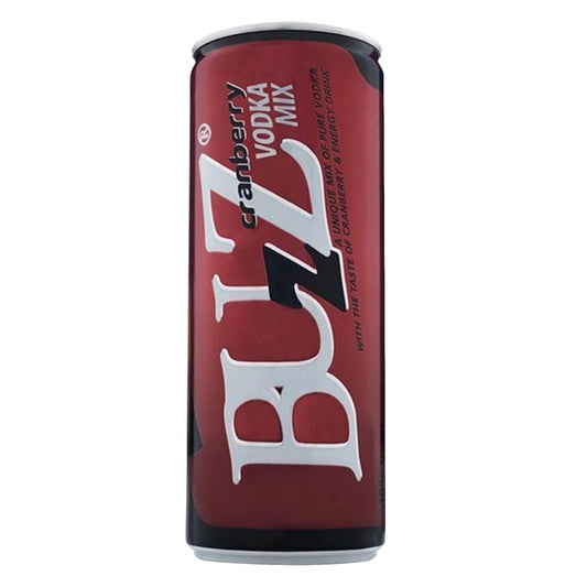 BUZ VODKA MIX CRANBERRY CAN 10% ALC